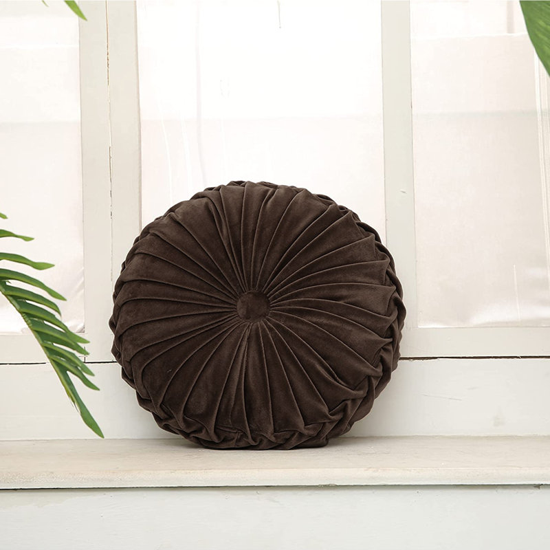 Rosdorf Park Lanajah Round Pillow Cover & Insert & Reviews